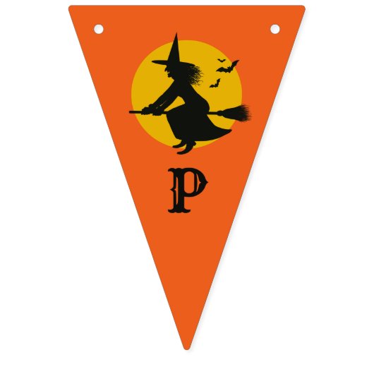  geïnspireerde Halloween Witch Party Banner (Derde vlag)
