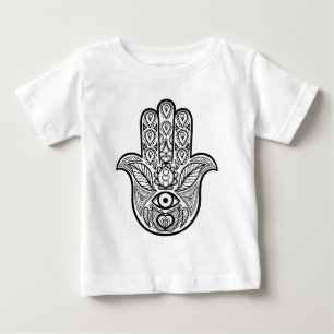 Geïnspireerde hamsa hand