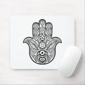 Geïnspireerde hamsa hand muismat (Met muis)