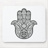 Geïnspireerde hamsa hand muismat (Voorkant)