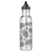 Geïnspireerde hand Drawn Hamsa Waterfles (Rechts)