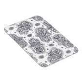 Geïnspireerde Hand getrokken Hamsa Magneet (Rechterzijde)