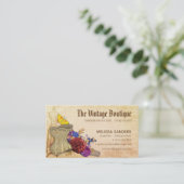  geïnspireerde handgemaakte naaigaritmisch visitekaartje (Staand voorkant)