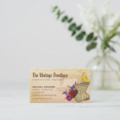  geïnspireerde handgemaakte naaigarustige steampun visitekaartje (Staand voorkant)