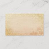  geïnspireerde handgemaakte naaigarustige steampun visitekaartje (Achterkant)