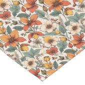-geïnspireerde Herfst Floral Table Runner Classic Lange Tafelloper (Hoek)