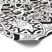 Geïnspireerde illustratie 2 poster (Hoek)