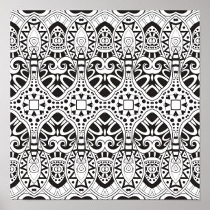 Geïnspireerde illustratie 2 poster