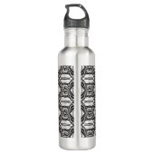 Geïnspireerde illustratie stamstijl waterfles  (Achterkant)