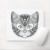 Geïnspireerde kat muismat (Met muis)