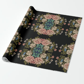  geïnspireerde klassieke bloemen elegant cadeaupapier