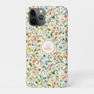 -geïnspireerde kleurrijke Paisley bladpatroon (2) Case-Mate iPhone Case