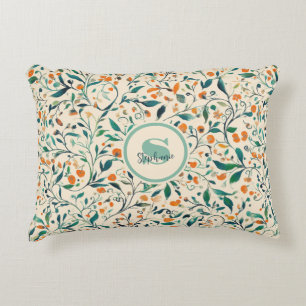 -geïnspireerde kleurrijke Paisley Leaf Pattern (3) Accent Kussen