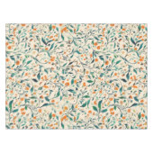 -geïnspireerde kleurrijke Paisley Leaf Pattern (3) Tafelkleed (Voorkant (Horizontaal))