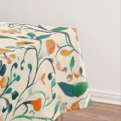 -geïnspireerde kleurrijke Paisley Leaf Pattern (3) Tafelkleed (Voorbeeld)
