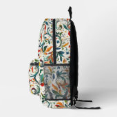 -geïnspireerde kleurrijke Paisley Leaf Pattern Bedrukte Rugzak (Rechts)