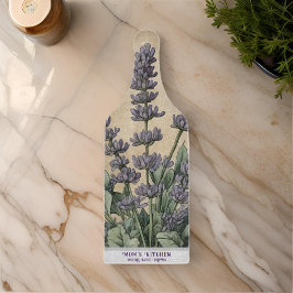 -geïnspireerde Lavendel Kruidenapotheek Paddle Snijplank