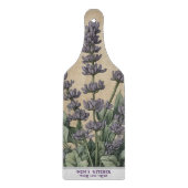 -geïnspireerde Lavendel Kruidenapotheek Paddle Snijplank (Voorkant)