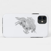 Geïnspireerde magische unicorn Case-Mate iPhone case (Achterkant (horizontaal))