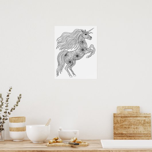 Geïnspireerde magische unin 2 poster (Keuken)