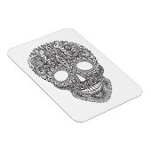 Geïnspireerde menselijke schedel magneet (Rechterzijde)