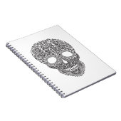 Geïnspireerde menselijke schedel notitieboek (Rechterzijde)