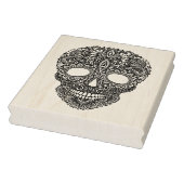 Geïnspireerde menselijke schedel rubberstempel (Stempel)