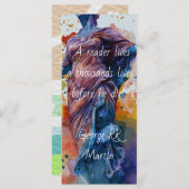 GEÏNSPIREERDE MODERNE BOEKLIEFHEBBER (Voorkant / Achterkant)