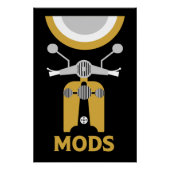  geïnspireerde mods en rockers perfect poster (Voorkant)