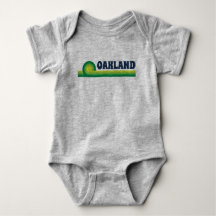  geïnspireerde Oakland Love Baby Unisex