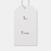 -geïnspireerde Ornament kerstcadeau Tags Cadeaulabel (Achterkant)