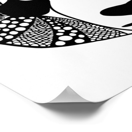 Geïnspireerde Panda 2 Poster (Hoek)