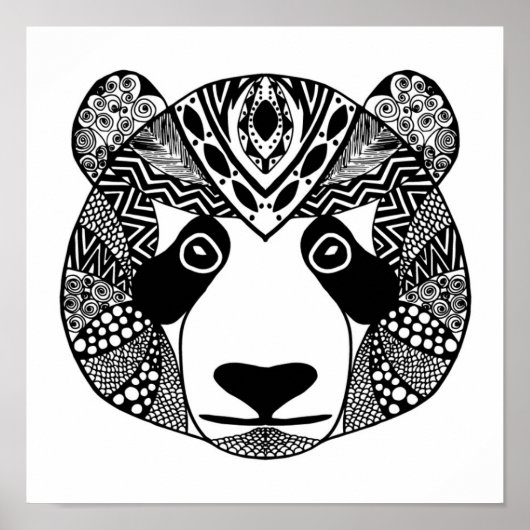 Geïnspireerde Panda 2 Poster (Voorkant)