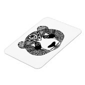 Geïnspireerde Panda Magneet (Linkerzijde)