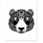 Geïnspireerde Panda Rubberstempel (Afrduk)