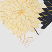   geïnspireerde pastel Dahlia Tissuepapier (Detail)