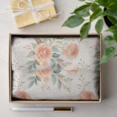 geïnspireerde pastelbloemen Decoupage Tissuepapier (Geschenk)