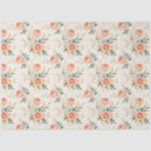 geïnspireerde pastelbloemen Decoupage Tissuepapier (Voorkant)