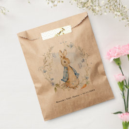 geïnspireerde Peter Rabbit Blue Bedankzakje
