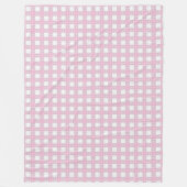 -geïnspireerde Pink Plaid Deken Gezellige nachten (Voorkant)
