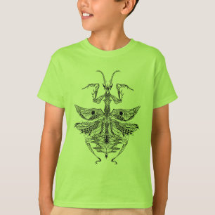 Geïnspireerde Praying Mantis T-shirt