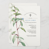 Geïnspireerde religieuze uitnodiging (Voorkant / Achterkant)