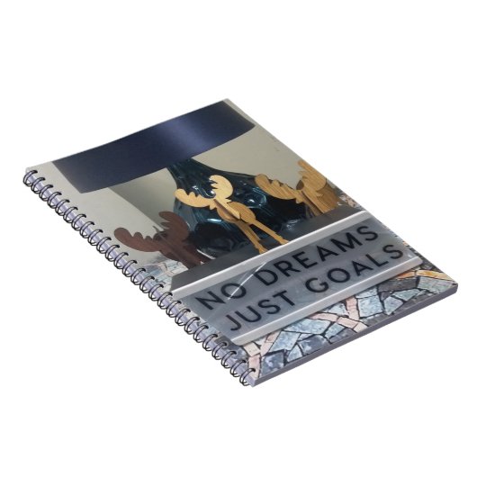 Geïnspireerde rendierdromen: een Motivatie vakanti Notitieboek (Rechterzijde)