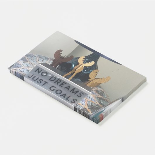 Geïnspireerde rendierdromen: een Motivatie vakanti Post-it® Notes (Schuin)