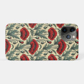 -geïnspireerde rode papaver Case-Mate iPhone case (Achterkant (horizontaal))