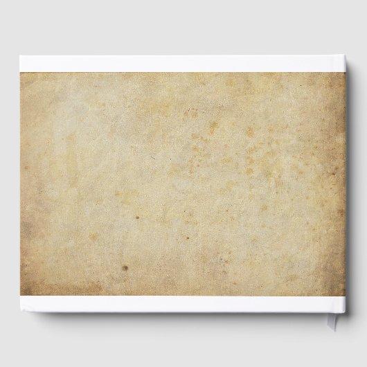  geïnspireerde rode rozen en gouden bruiloft gastenboek (Achterkant)