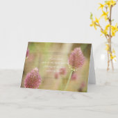 Geïnspireerde roze Floral met Rumi Quote Kaart (Gele Bloem)