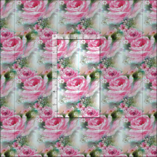 geïnspireerde roze rozenstof stof