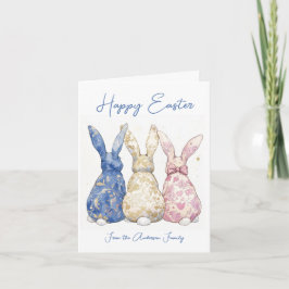  geïnspireerde Schattigee Coquette Bloemen Paashaa Feestdagen Kaart