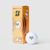 Geïnspireerde schedel golfballen (Verpakking)